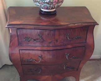 Three drawer cabinet.