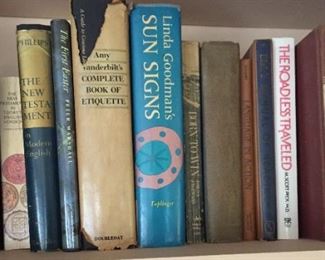 Nice selection of books.