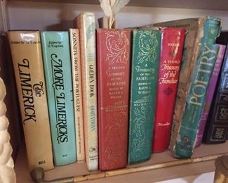 Nice selection of books.