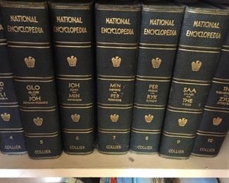 National encyclopedia set.
