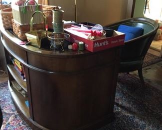 Unusual Curved desk.