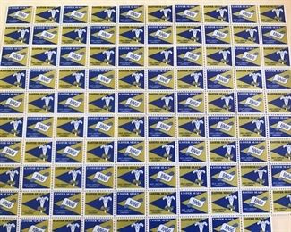 Large selection of Easter Seals.