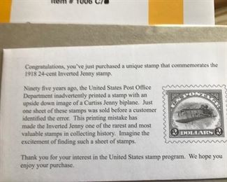 US SCOTT 4806 $2 INVERTED JENNY SOUVENIR SHEET 2013