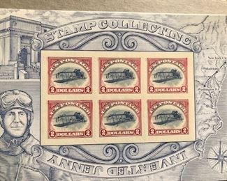 US SCOTT 4806 $2 INVERTED JENNY SOUVENIR SHEET 2013