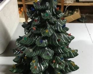 Ceramic Christmas Tree.