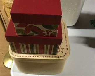 Holiday Boxes.