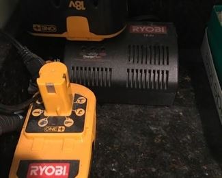RYOBI drill.