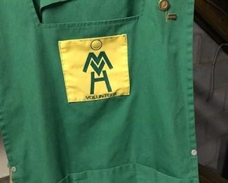 MV Hospital volunteer bib.