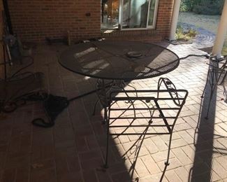 Wrought Iron Patio Furniture.