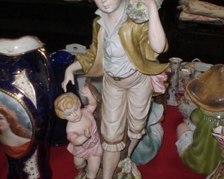 lg bisque figures