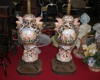 Capodimonte lamps