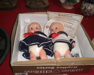 Hebee Shebee replica dolls