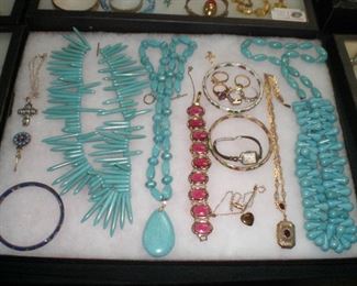 sterling and costume jewelry