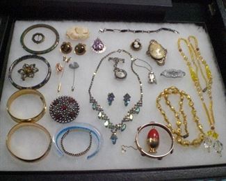sterling and costume jewelry