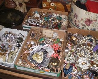 boxes of jewelry