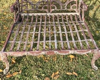 Vintage Iron Double Loungeer