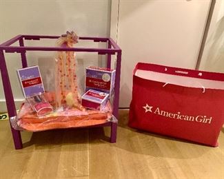 NEW American Girl Doll Accessories - Julie's Groovy Bed...Bedding still in packaging, Winter Sparkles Outfit, Everyday Accessories, 