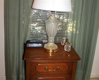 Vintage bedroom set - in great condition! - full bed with mattress, dresser with mirror, chest-of-drawers, and nightstand