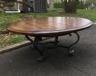 Cast Iron Wooden Table