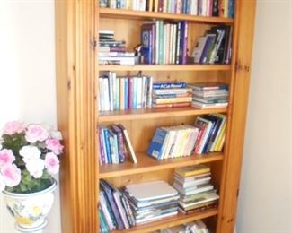 7' Pine book case