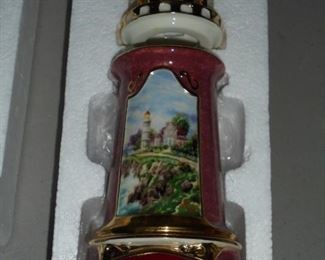 NIB Thomas Kinkade 'Victorian Lighthouse'