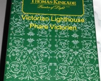 NIB Thomas Kinkade 'Victorian Lighthouse'