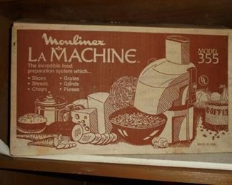 Moulinex La Machine in box