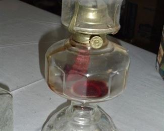 1 of 2 oil lamps