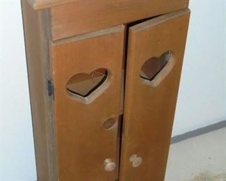 small wood cabinet