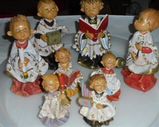 Vintage carolers