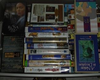 VHS movies