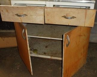 Metal lower cabinet