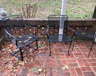 Wrought Iron Patio Set