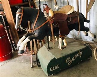 1950-60 Sandy horse. She works!