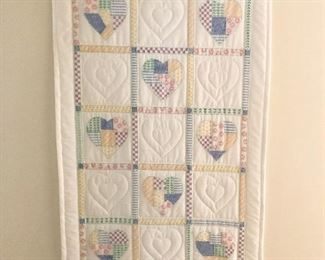Quilted Wallhanging and More Quilts