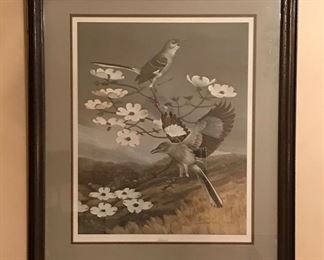 Ray Harm signed and numbered “Mockingbirds”