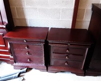 2 nightstands part of Queen bedroom set