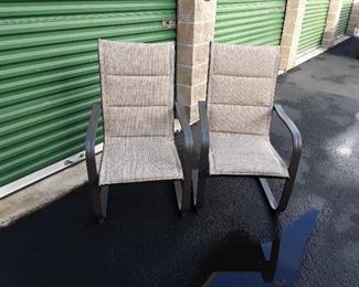 2 patio chairs
