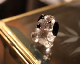 Miniature Swarovski Crystal Animals
