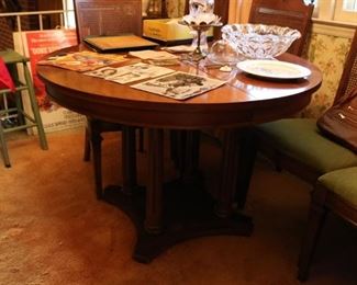 1950s Vintage Lenoir Chair Company Dining Set