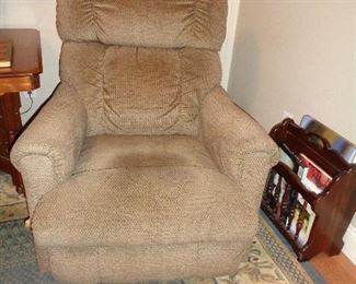 pair of these nice fabric recliners