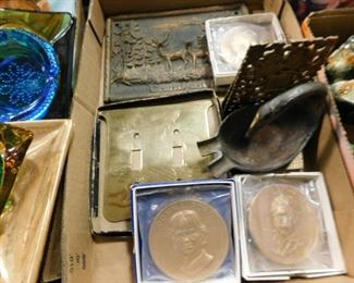 Bronze collector coins