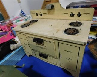 Vintage toy stove