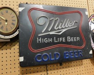 Miller High Life Beer neon light sign