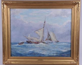 Reynolds Beal Painting