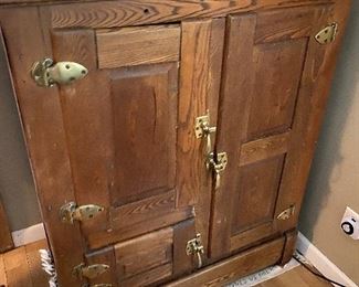 Antique ice box