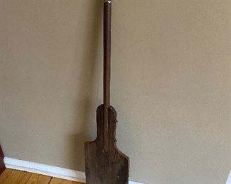 Antique wooden bread/pizza paddle