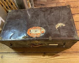 Antique travel case