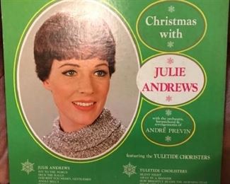 Julie Andrews Christmas album -- we have LOTS of LPs