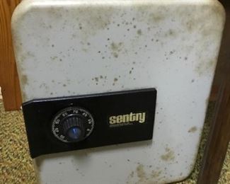 sentry safe front--yes, we have the combination